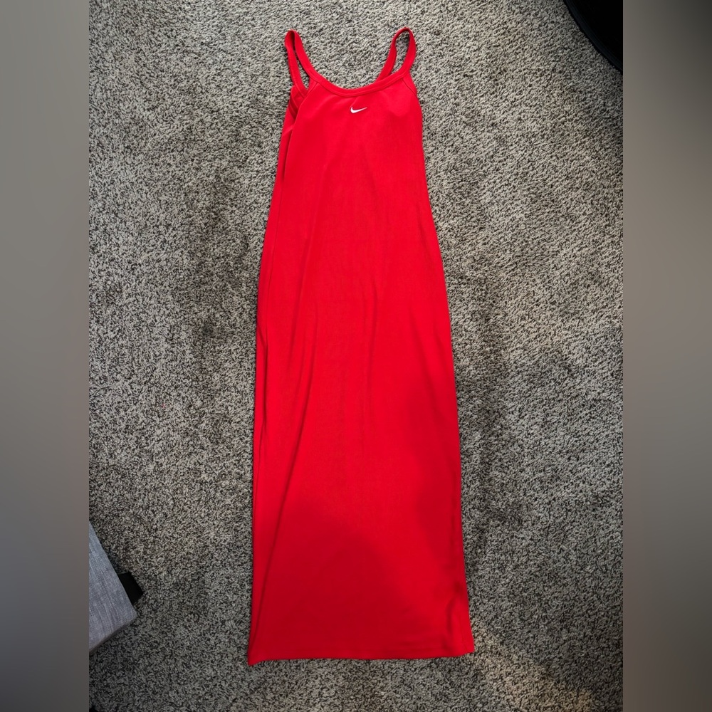 Nike Women's Vibrant Red Maxi Skirt